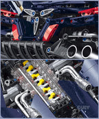 GULY 10641 Track Edition: 1:8 Hyper-Performance RC Supercar Building Set