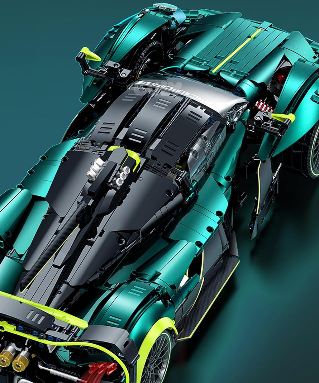 GULY 10658 Iron Valkyrie: 1:8 Hyper-Performance RC Supercar Building Set