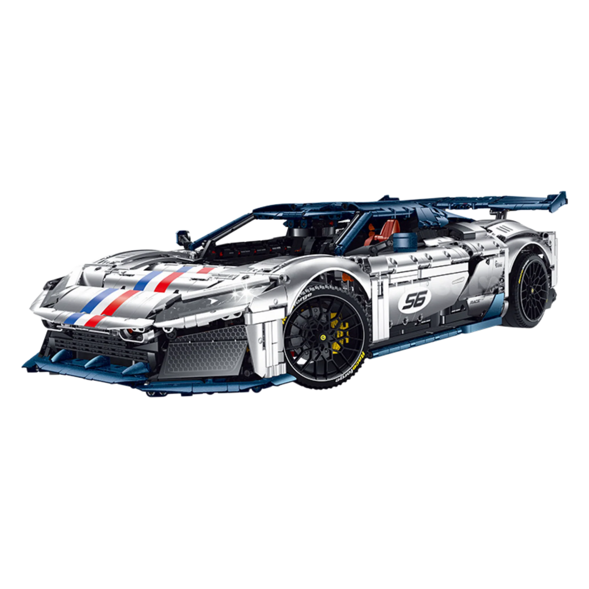 GULY 10656 Chase The Pulse F80: 1:8 Hyper-Performance RC Supercar Building Set