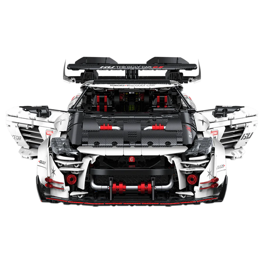 GULY 10630 R35 Carbon Edition: 1:8 Hyper-Performance RC Supercar Building Set