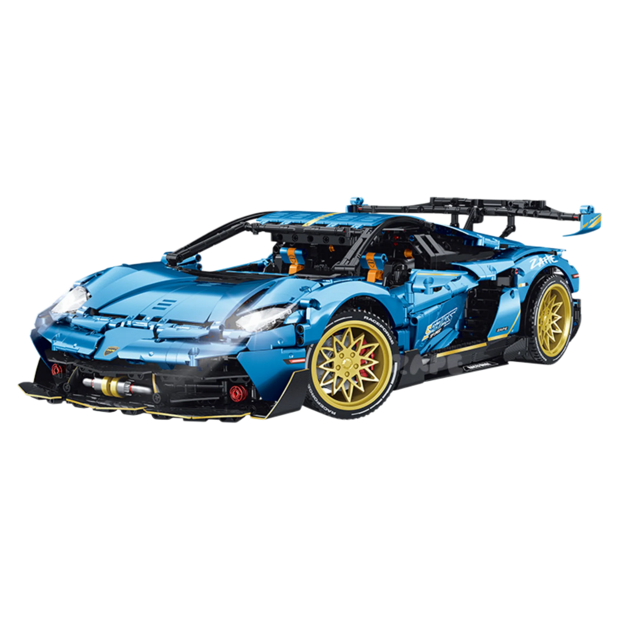 GULY 10530 Raceforge X-Force: Premium Hyper-Performance RC Supercar Building Set