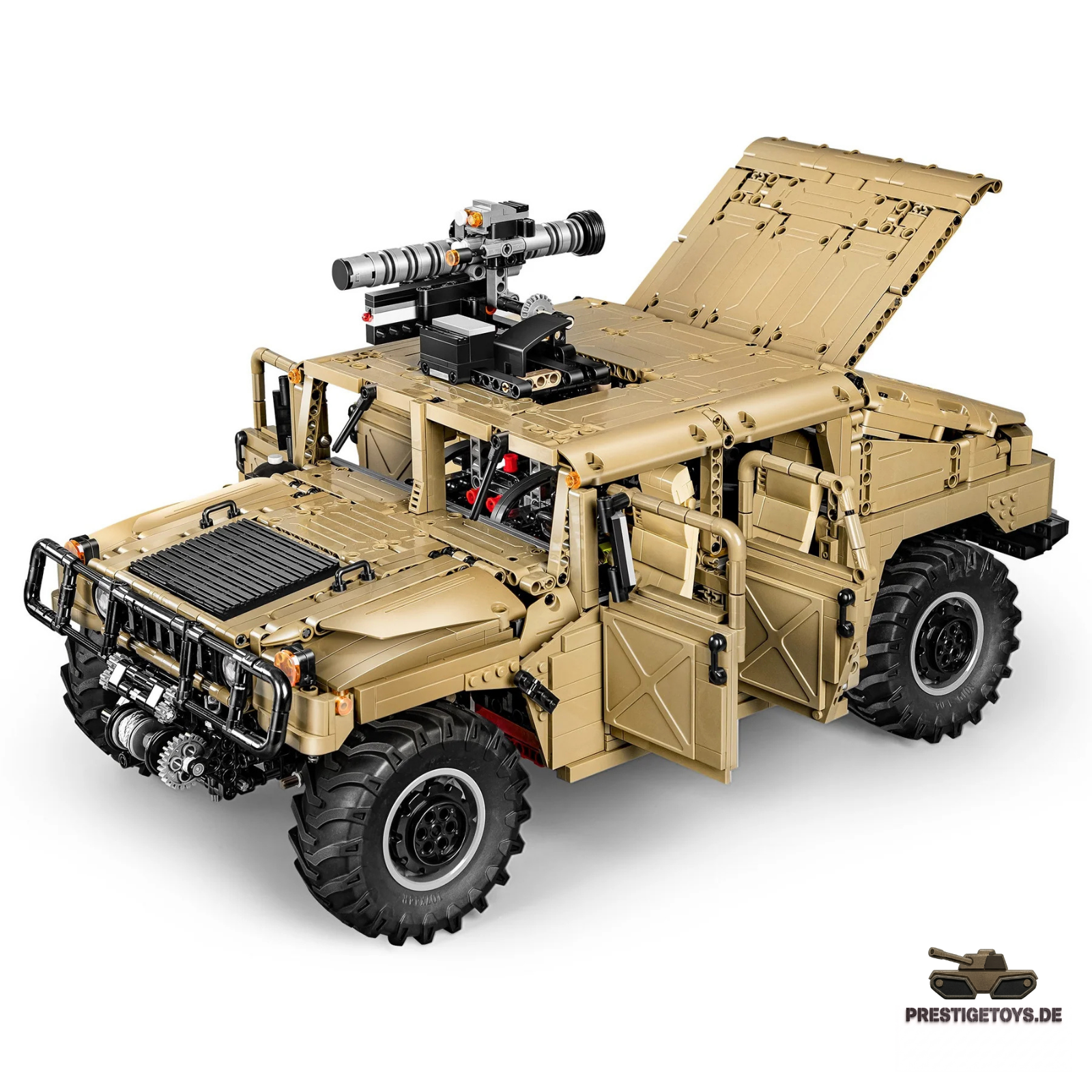 CaDA Master Humvee Off-Road Vehicle 1:8 Scale (C61036W) - (Dynamic or Static)