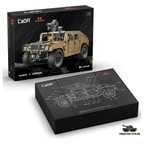 CaDA Master Humvee Off-Road Vehicle 1:8 Scale (C61036W) - (Dynamic or Static)