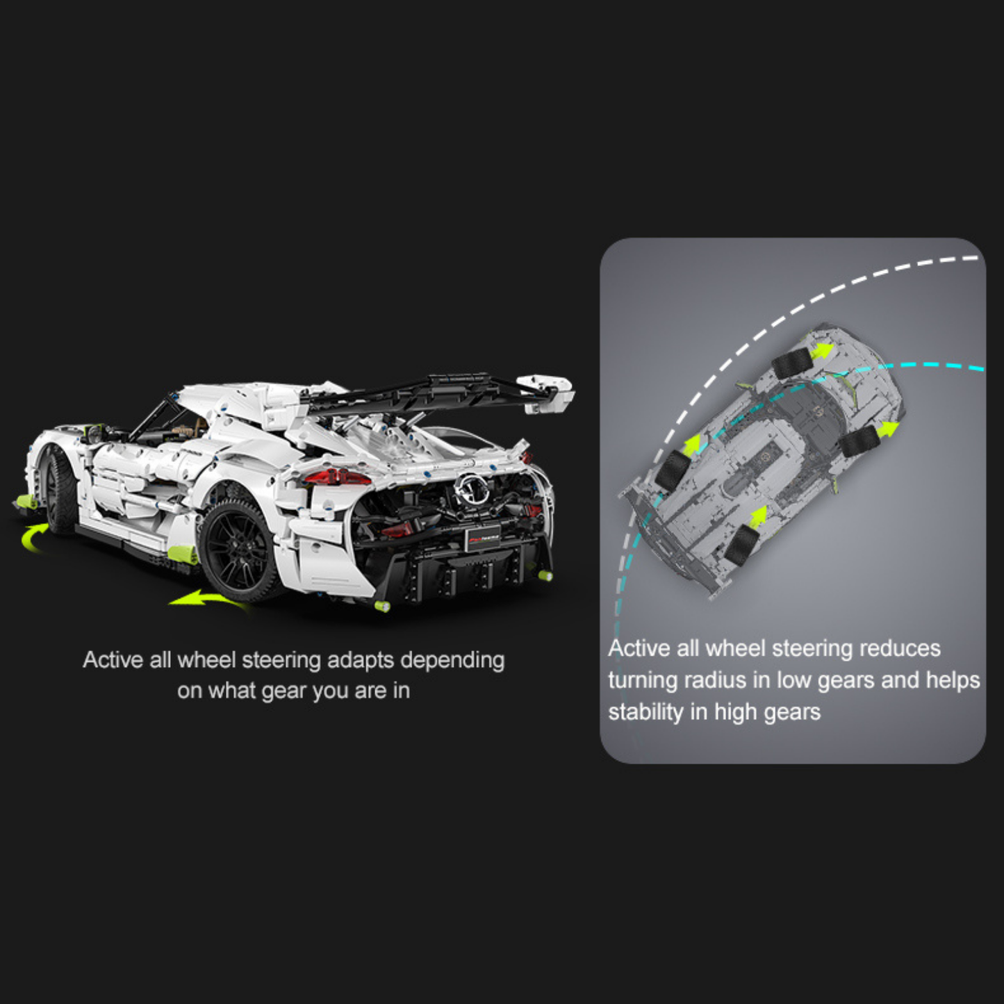 CaDA Master Fantasma Racing Supercar 1:8 Scale (C61048W) - (Static)