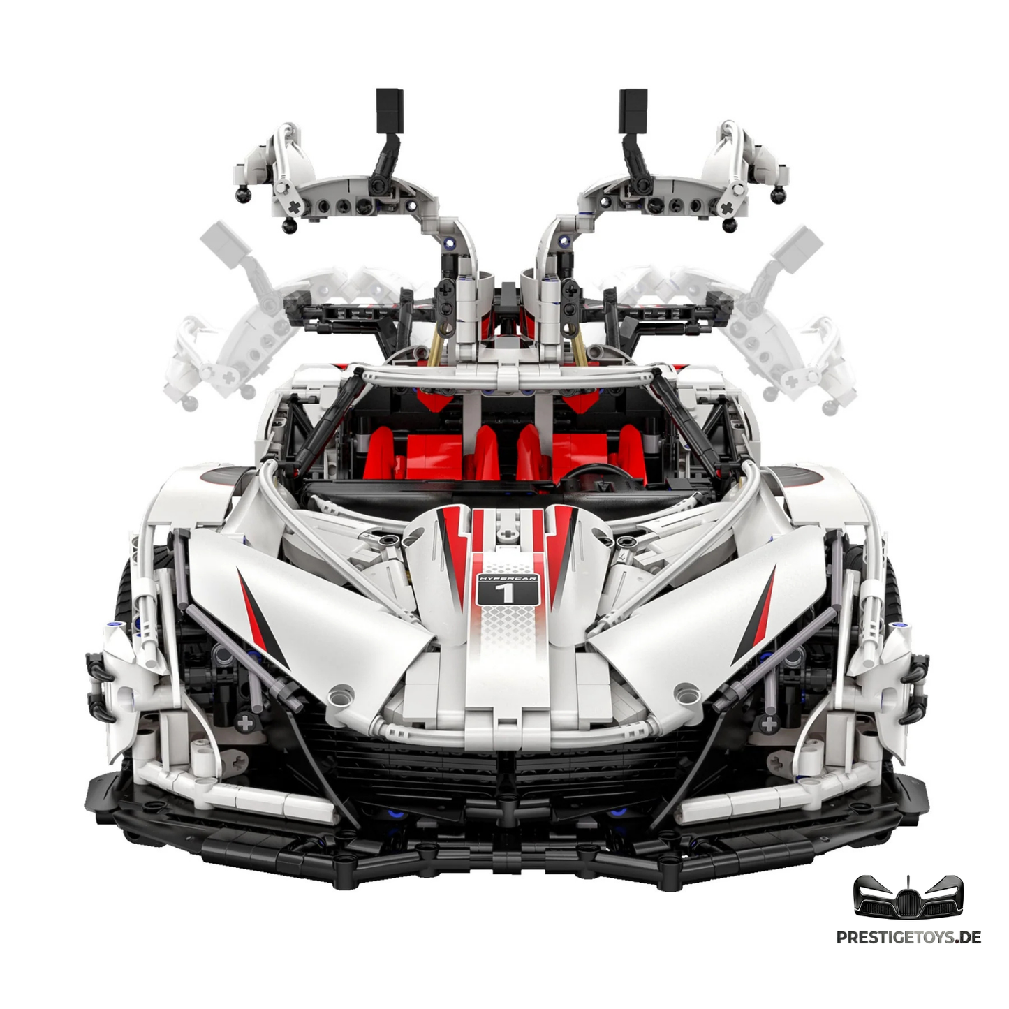 CaDA Master Motorized V12 Hypercar RC 1:8 Scale (C61053W) - (Dynamic)