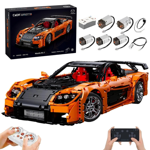 CaDA C61502W Master Mazda RX-7 Licensed Supercar 1:8 Scale - (Dynamic or Static)