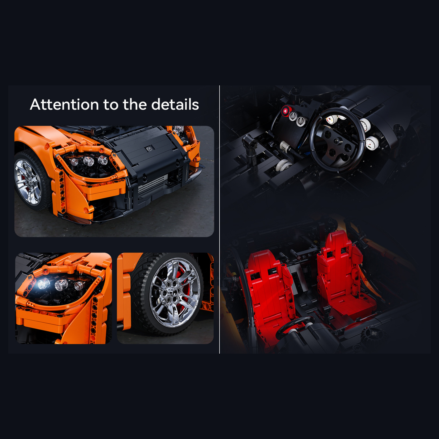CaDA Master Mazda RX-7 Licensed Supercar 1:8 Scale (C61502W) - (Dynamic or Static)