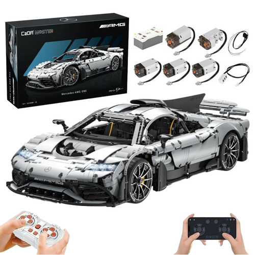 CaDA C61503W Master Mercedes-AMG One Licensed Hypercar 1:8 Scale - Dynamic