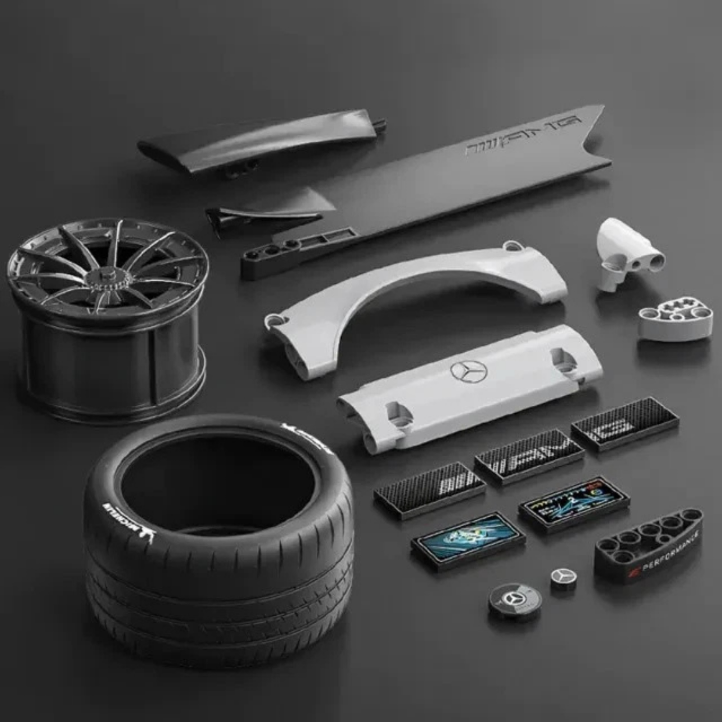 CaDA Master Mercedes-AMG One Licensed Hypercar 1:8 Scale (C61503W) - (Dynamic or Static)