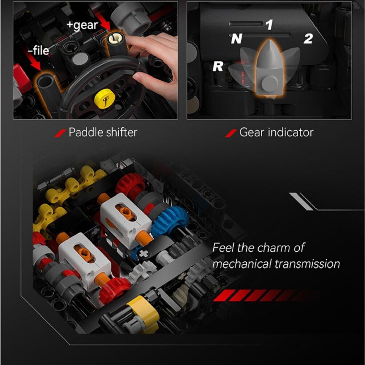 CaDA Master Viva Hypercar 1:8 Scale Exhibition Model (C61505W) - (Static)