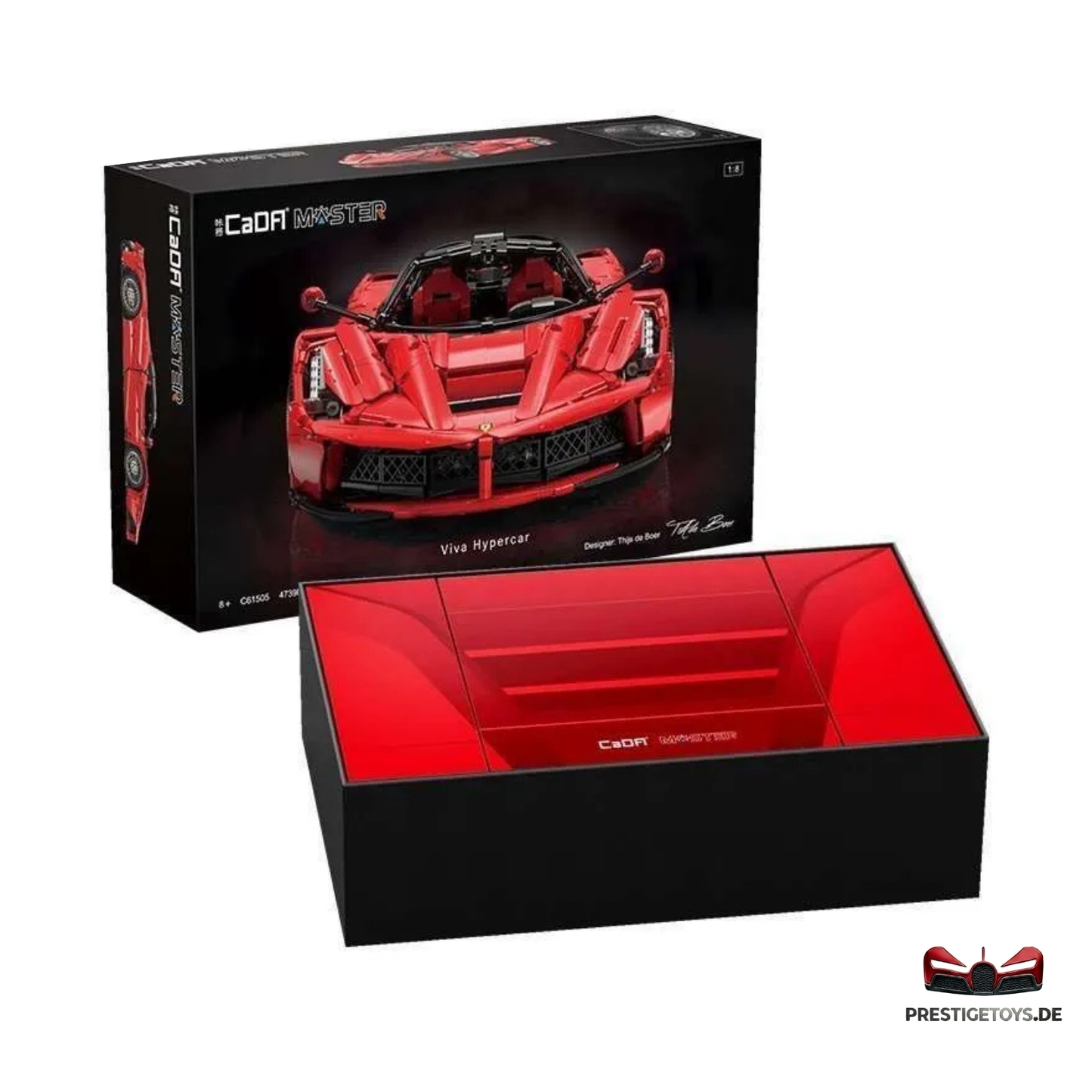 CaDA Master Viva Hypercar 1:8 Scale Exhibition Model (C61505W) - (Static)