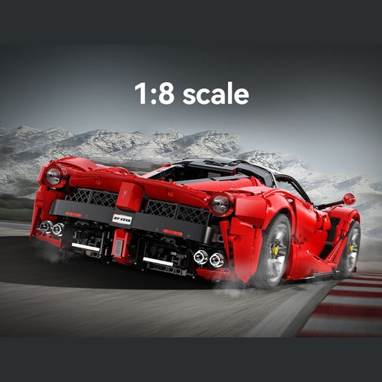 CaDA Master Viva Hypercar 1:8 Scale Exhibition Model (C61505W) - (Static)