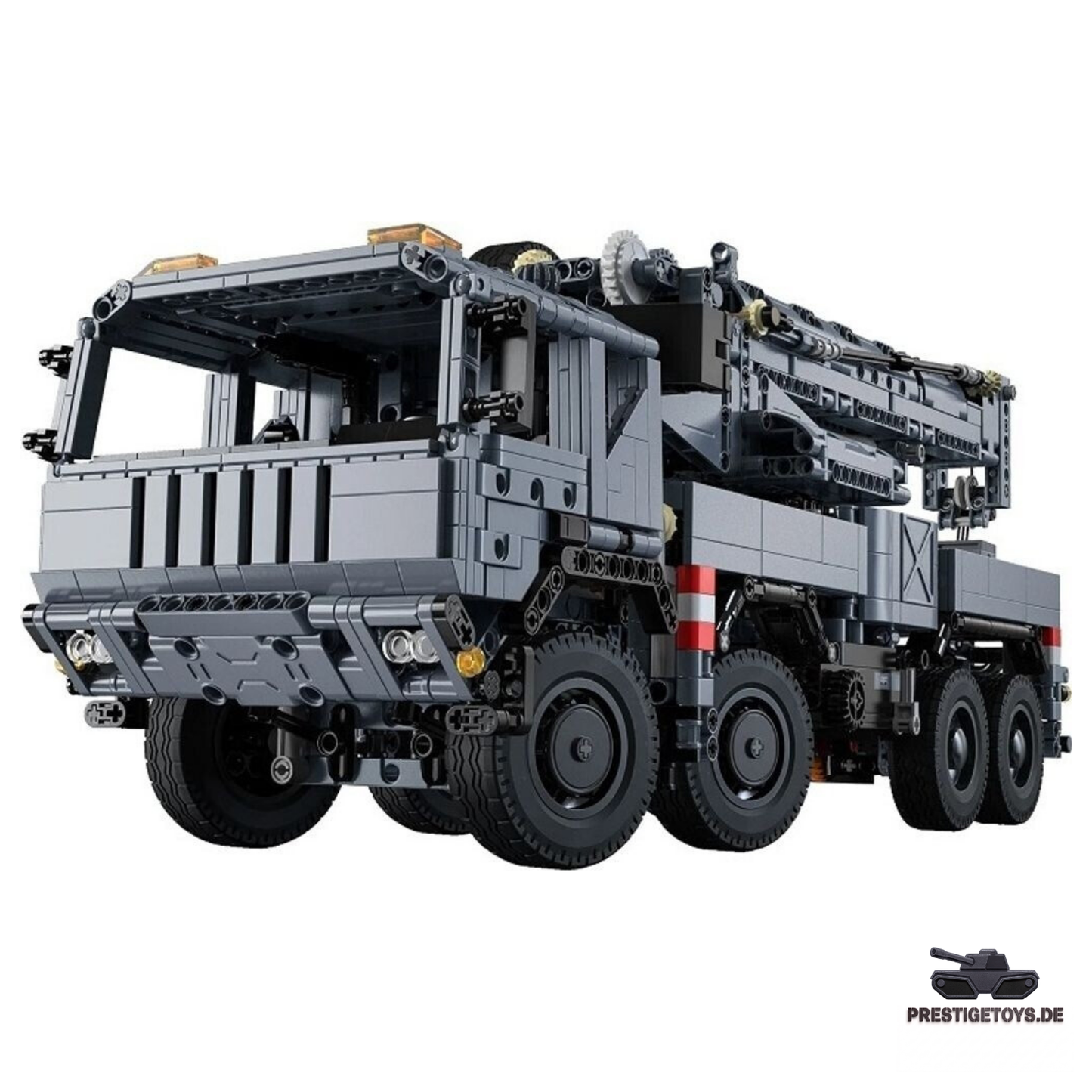 CaDA Master Heavy Military Crane Truck 1:18 Scale (C61507W) - (Dynamic or Static)