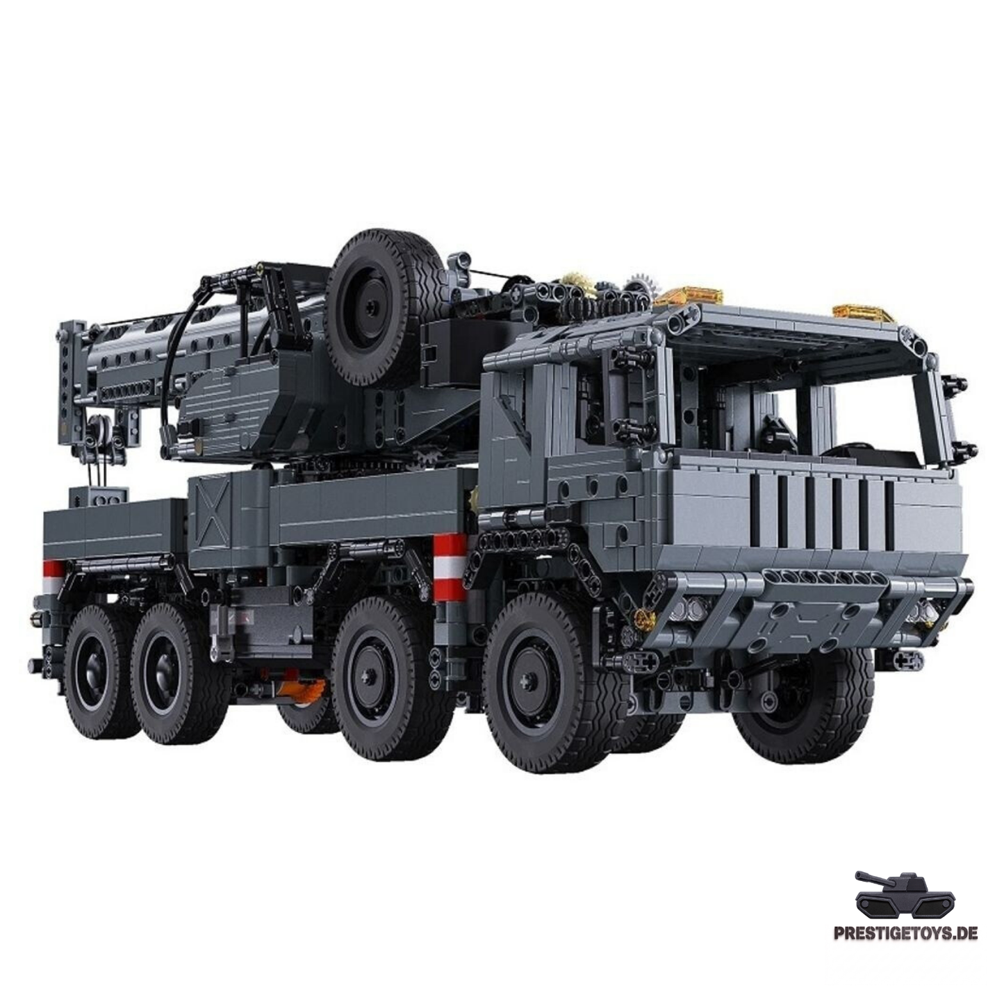 CaDA Master Heavy Military Crane Truck 1:18 Scale (C61507W) - (Dynamic or Static)