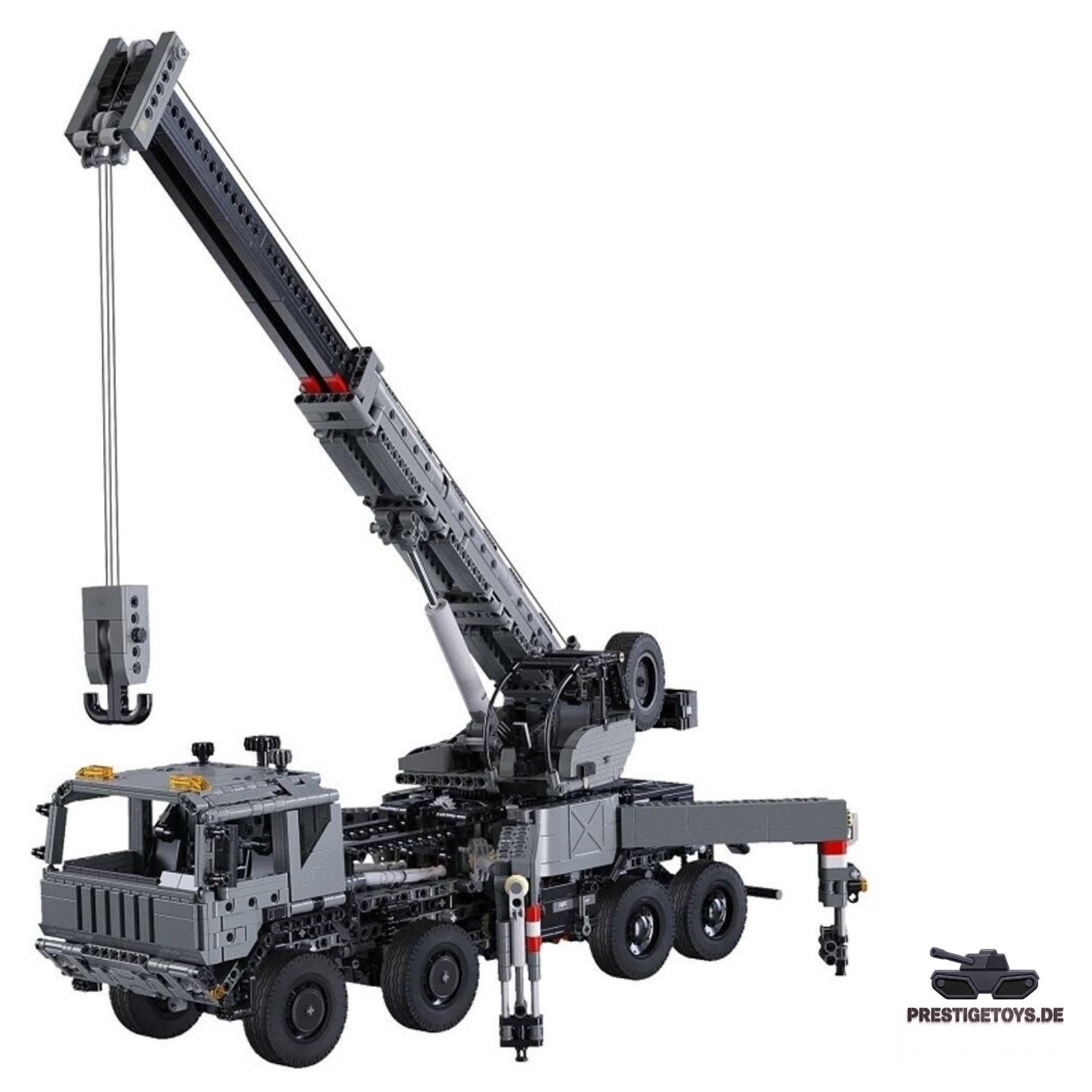 CaDA Master Grue Militaire Lourde 1:18 (C61507W) - (Dynamique ou Statique)