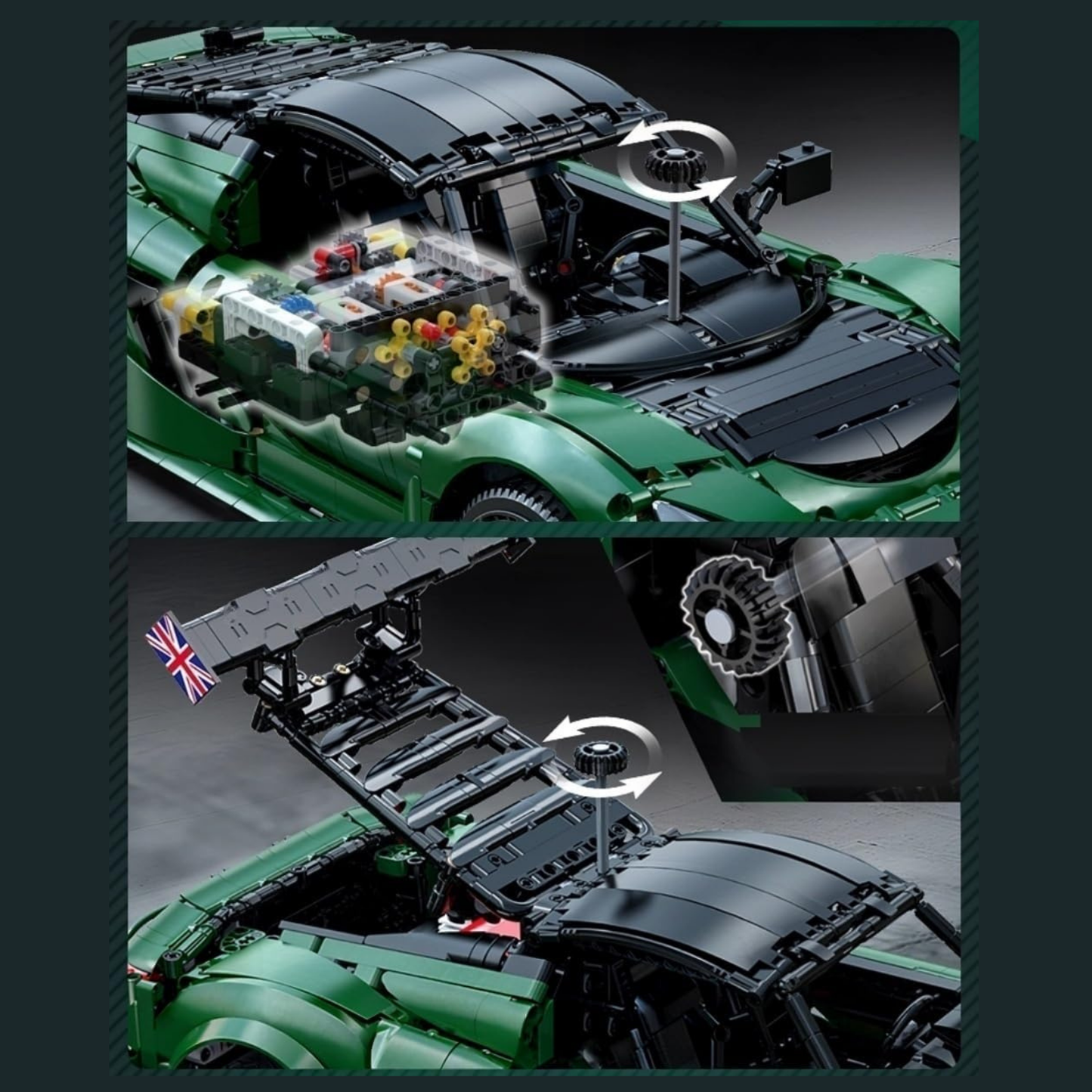 CaDA Master Lotus Exige Cup 430 Licensed Supercar 1:8 Scale (C61511W) - (Static)