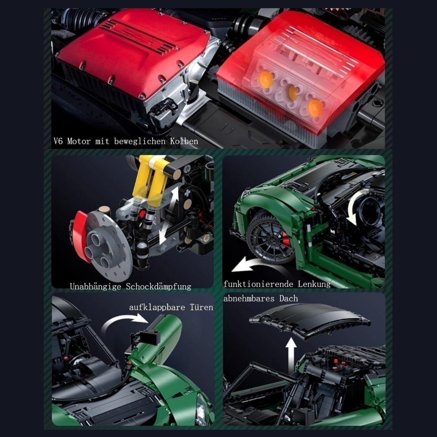 CaDA Master Lotus Exige Cup 430 Licensed Supercar 1:8 Scale (C61511W) - (Static)