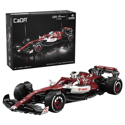 CaDA Alfa Romeo F1 Team C42 Licensed Racing Car 1:8 Scale (C64005W) - (Static)