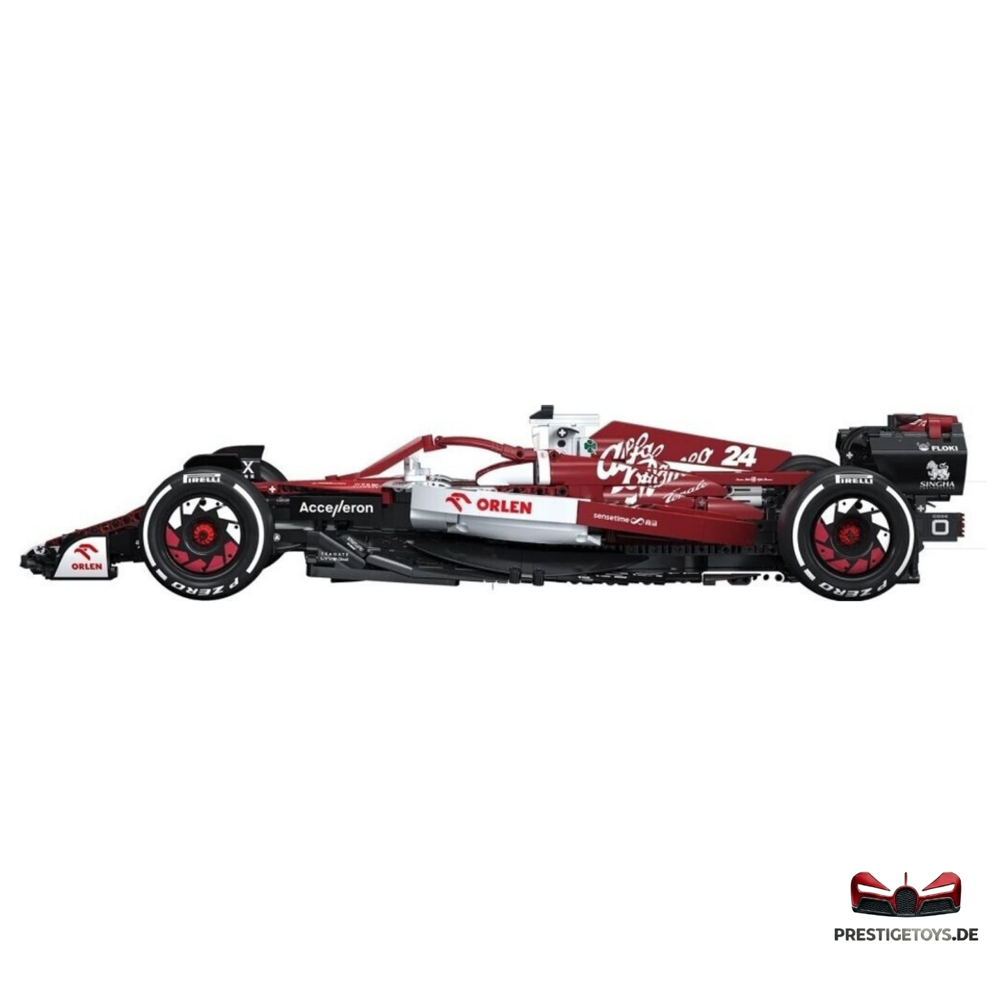 CaDA Alfa Romeo F1 Team C42 Licensed Racing Car 1:8 Scale (C64005W) - (Static)
