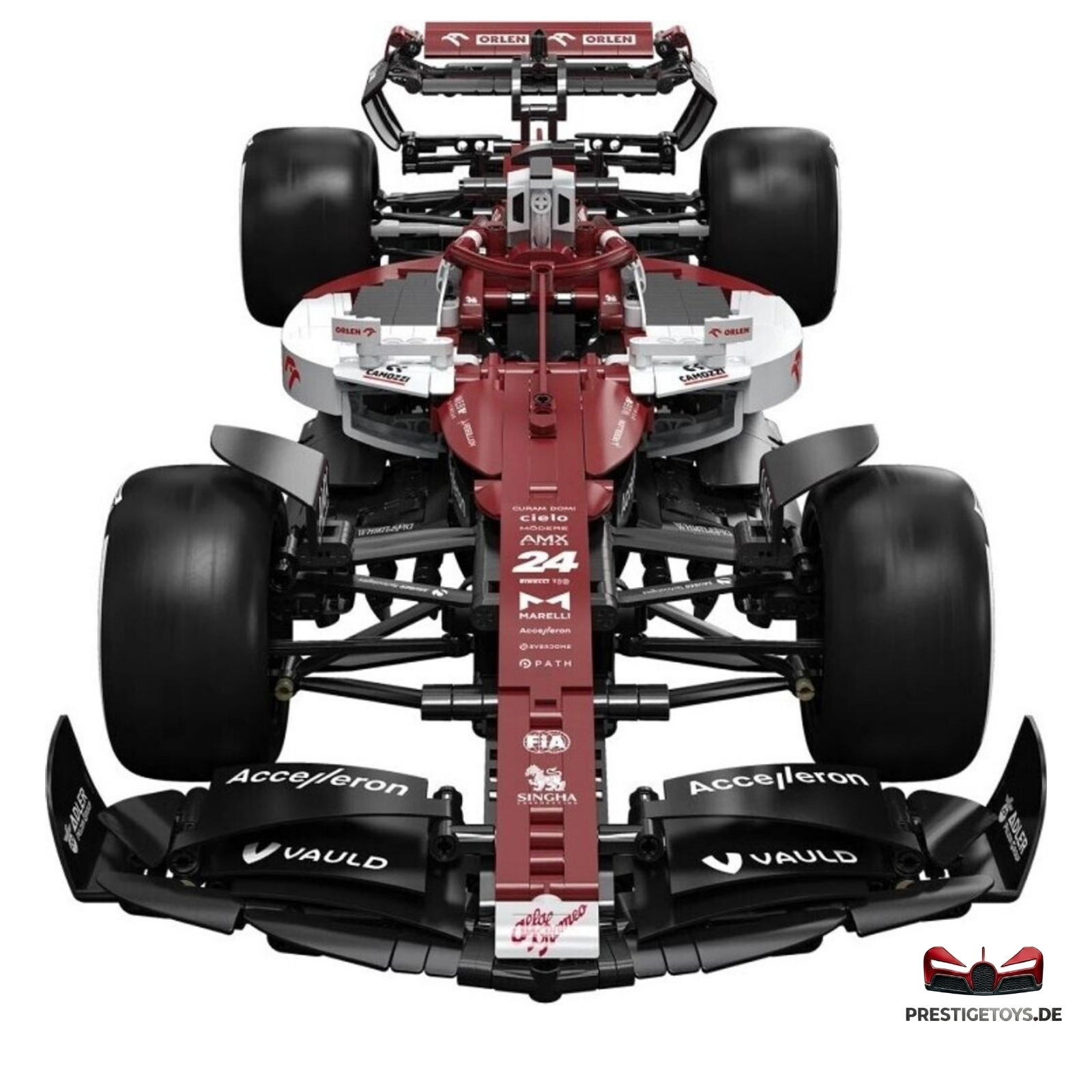 CaDA Alfa Romeo F1 Team C42 Licensed Racing Car 1:8 Scale (C64005W) - (Static)