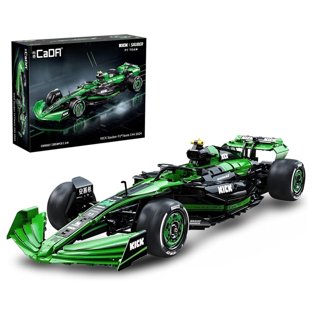 CaDA Kick Sauber F1 Team C44 2024 Licensed Car 1:8 Scale (C64010W) - (Static)
