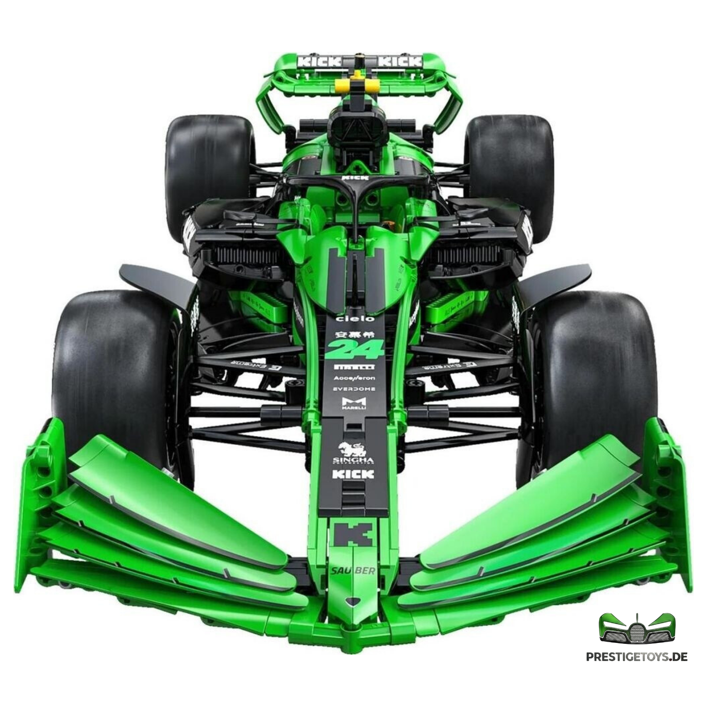 CaDA Kick Sauber F1 Team C44 2024 Licensed Car 1:8 Scale (C64010W) - (Static)