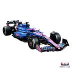 CaDA BWT Alpine Formula One Team A525 Licensed Car 1:8 Scale (C64012W) - (Static)