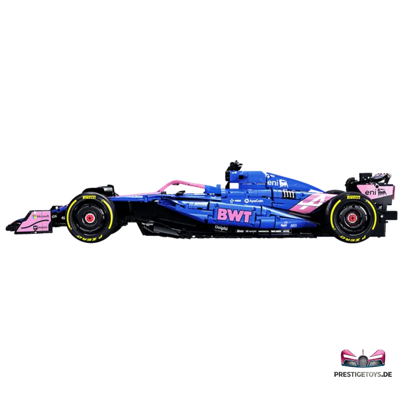 CaDA BWT Alpine Formula One Team A525 Licensed Car 1:8 Scale (C64012W) - (Static)