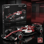 CaDA Alfa Romeo F1 Team C42 Voiture de course sous licence à l'échelle 1:8 (C64005W) - (Statique)