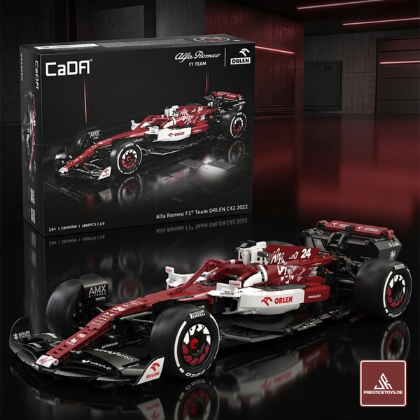 CaDA C64005W Alfa Romeo F1 Team C42 Licensed Racing Car 1:8 Scale - (Static)