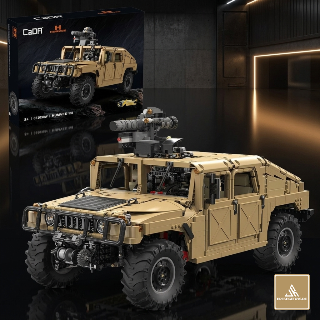 CaDA Master Humvee Off-Road Vehicle 1:8 Scale (C61036W) - (Dynamic or Static)