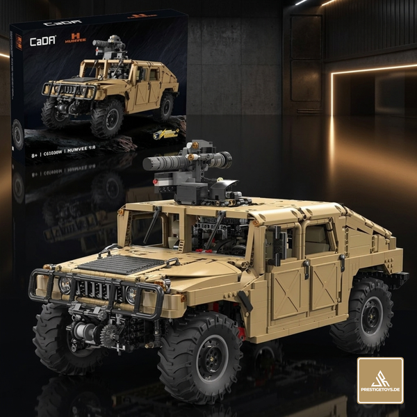 CaDA C61036W Master Humvee Off-Road Vehicle 1:8 Scale - (Dynamic or Static)