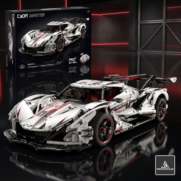 CaDA C61053W Master Motorized V12 Hypercar RC 1:8 Scale - (Dynamic)