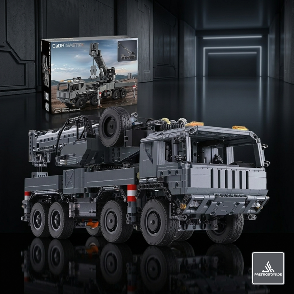 CaDA C61507W Master Heavy Military Crane Truck 1:18 Scale - (Dynamic or Static)