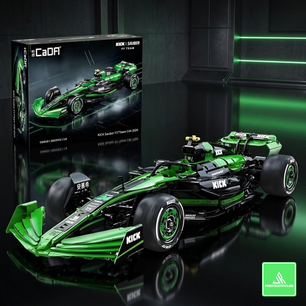 CaDA C64010W Kick Sauber F1 Team C44 2024 Licensed Car 1:8 Scale - (Static)