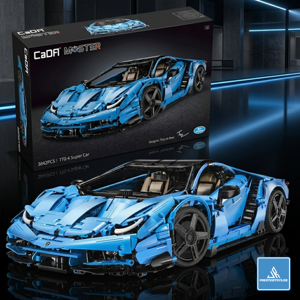 CaDA C61041W Master Italian Hypercar 1:8 Scale - (Static)