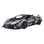 GULY 10638 Ash Spyder: 1:8 Hyper-Performance RC Convertible Supercar Building Set