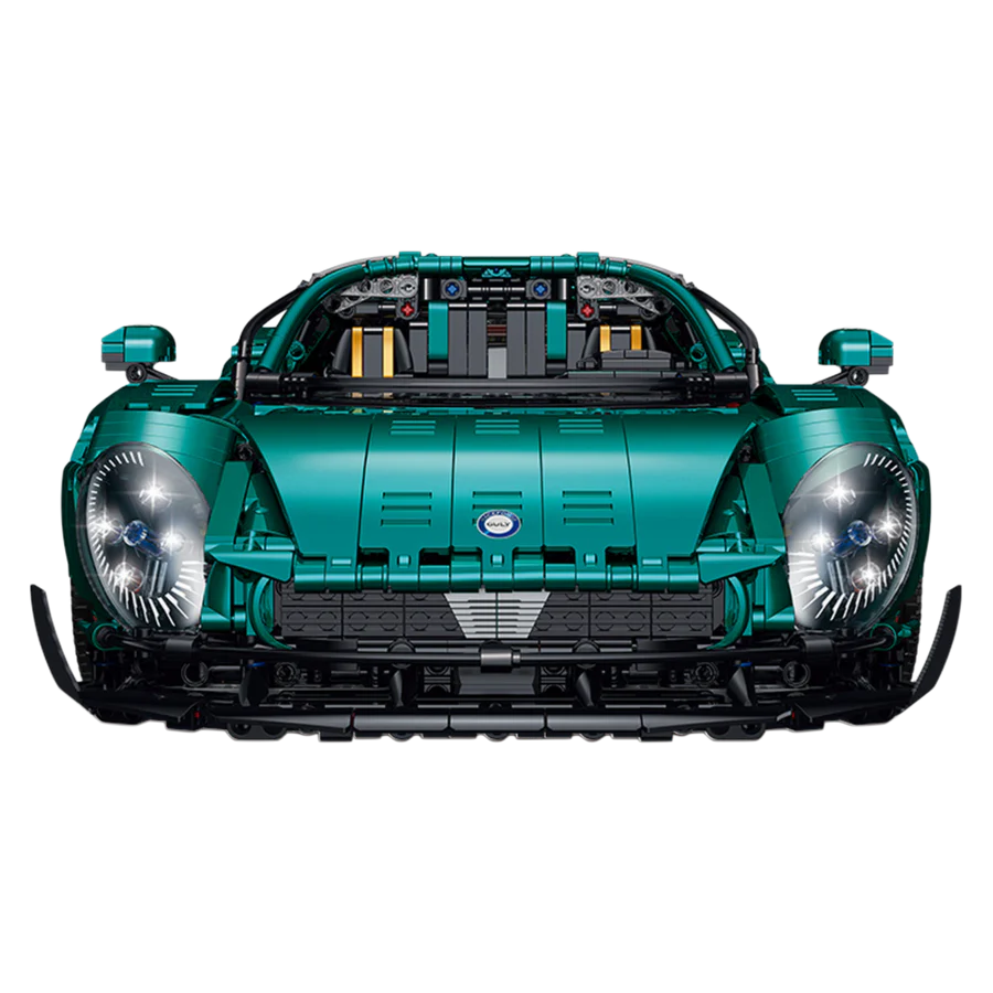 GULY 10621 Rosso Veloce: 1:8 Hyper-Performance RC Supercar Building Set