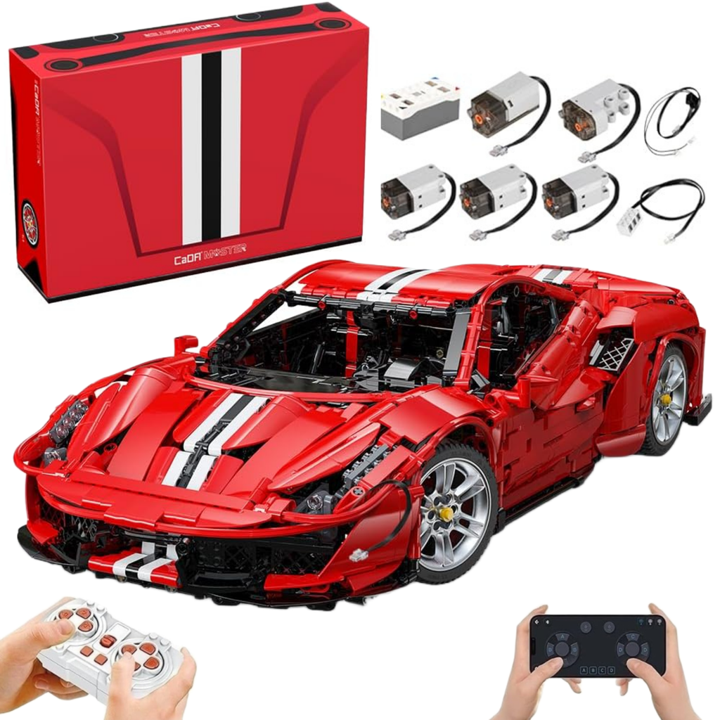 CaDA Master British Supercar télécommandée motorisée 1:8 (C61042W) - (Dynamique)