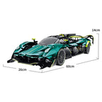 GULY 10658 Iron Valkyrie: 1:8 Hyper-Performance RC Supercar Building Set